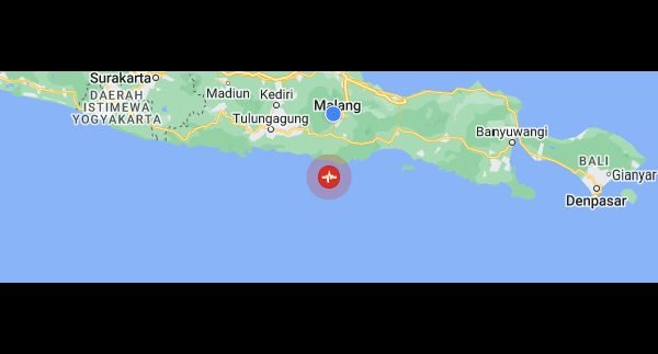 867-Gempa 4.8 Malang GEMPA M 4.8 LANDA PESISIR MALANG