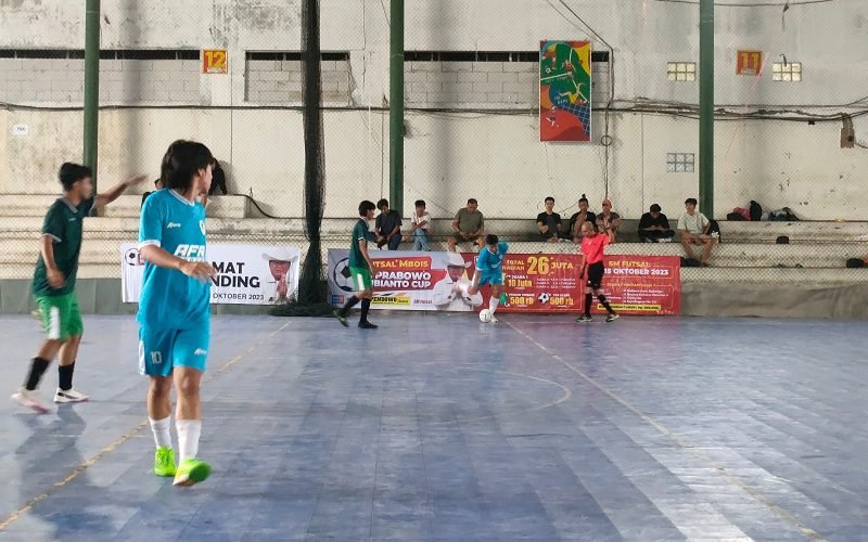 KALAHKAN PAPUR FC, TIM SPECTRUM A MELAJU KE FINAL FUTSAL MBOIS PRABOWO CUP 2023