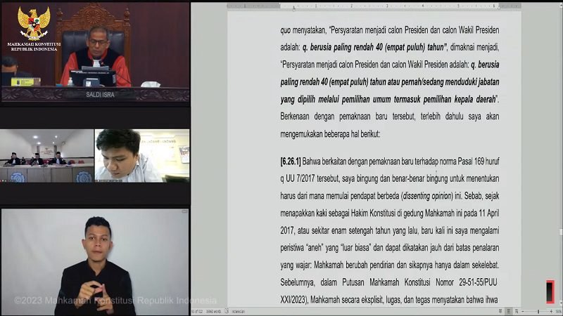 SALDI ISRA: KEPUTUSAN MK JAUH DARI BATAS PENALARAN YANG WAJAR