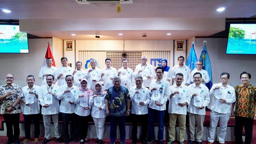 JUNJUNG KEBERSAMAAN, INI 20 BAKAL CALON REKTOR ITS PERIODE 2024–2029