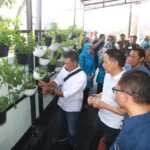 GUNA KETAHANAN PANGAN, PJ. WALIKOTA MALANG KUATKAN EKOSISTEM URBAN FARMING