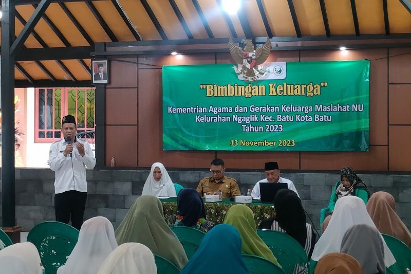 KEMENAG KOTA BATU DAN GKMNU KOTA BATU GELAR BIMBINGAN KELUARGA SAKINAH