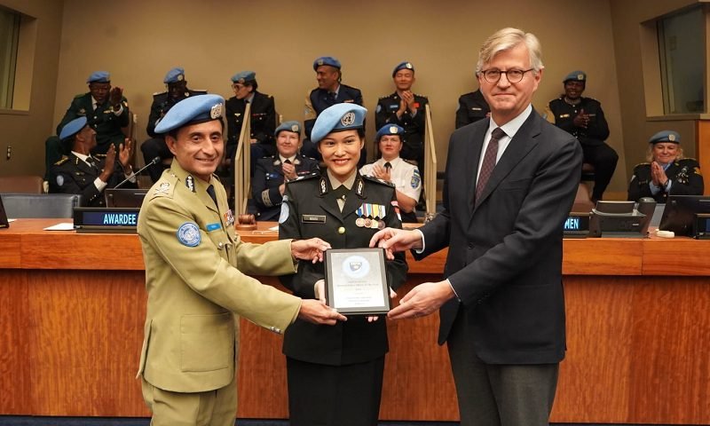 TERIMA PENGHARGAAN PBB, BRIPTU RENITA RISMAYANTI: TERIMA KASIH PAK KAPOLRI