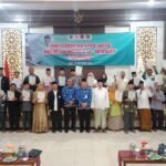 KANKEMENAG KOTA BATU BERSAMA BWI DAN BPN SERAHKAN SERTIFIKAT WAKAF MASJID DAN MUSALA SE-KOTA BATU