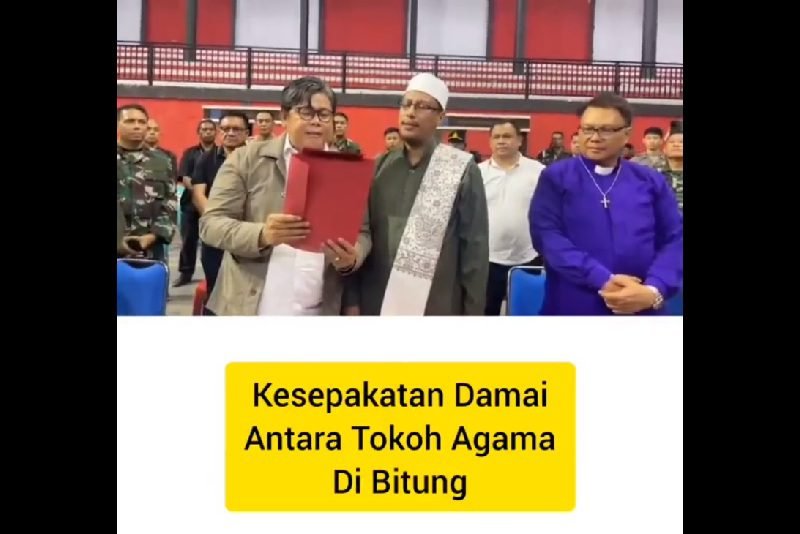 MENKOMINFO MINTA MASYARAKAT TAK TERHASUT DAN SEBAR HOAKS TERKAIT BENTROKAN DI BITUNG