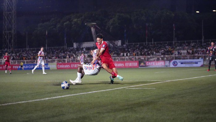 INDONESIA DITAHAN IMBANG FILIPINA 1-1 DI BABAK KUALIFIKASI PILDUN 2026