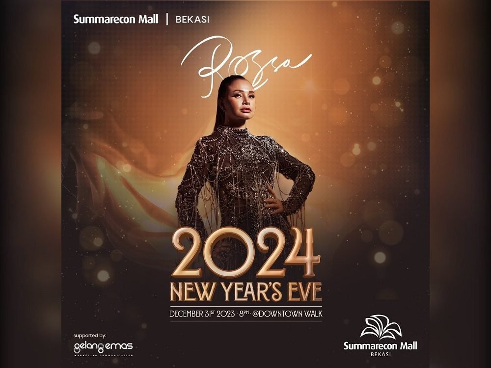 MERIAHKAN MALAM TAHUN BARU, ROSSA BAKAL GELAR ‘NEW YEAR’S EVE 2024’