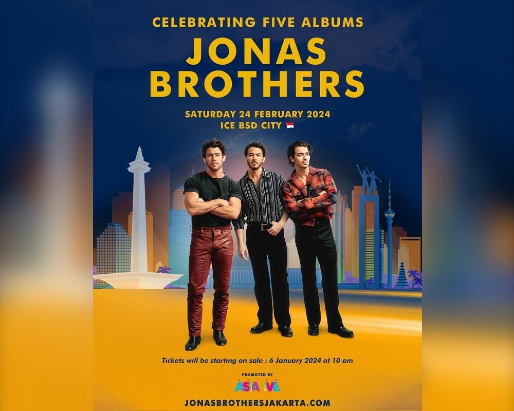 1420-Jonas Brothers Bakal konser di Indonesia JONAS BROTHERS UMUMKAN BAKAL KONSER DI INDONESIA
