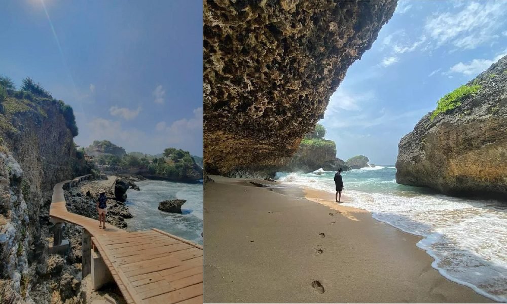 PANTAI MBULUK, PANTAI SELATAN YANG MASIH SEPI PENGUNJUNG