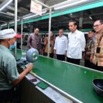 PRESIDEN JOKOWI APRESIASI PT MASPION PERTAHANKAN PRODUK DALAM NEGERI