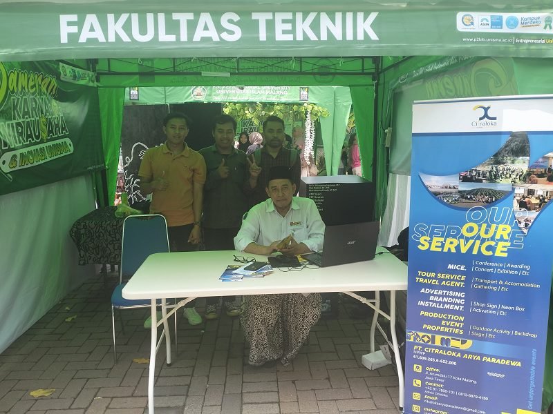 EO CITRALOKA RAMAIKAN EVENT PAMERAN KARYA WIRAUSAHA DAN INOVASI UNISMA