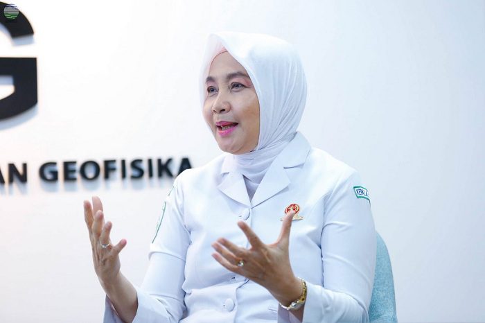 Kepala BMKG Dwikorita Karnawati