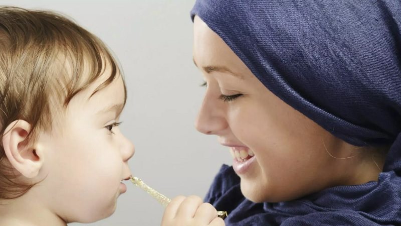 Menunjukkan kasih sayang