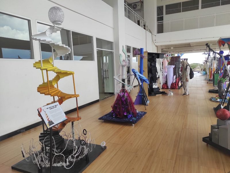 Pameran desain Binus Malang