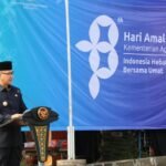 HADIRI HAB KE-78 KEMENAG, PJ WALI KOTA BATU AJAK PARA ASN JAGA KONDUSIFITAS PEMILU 2024