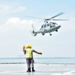 HELI PANTHER PERTAJAM KUALIFIKASI SHIP BOARD OPERATION DI KRI-590