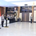 WAKAPOLRI PIMPIN UPACARA KENAIKAN PANGKAT 4 PATI POLRI