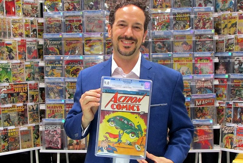 Vincent Zurzolo kolektor buku komik