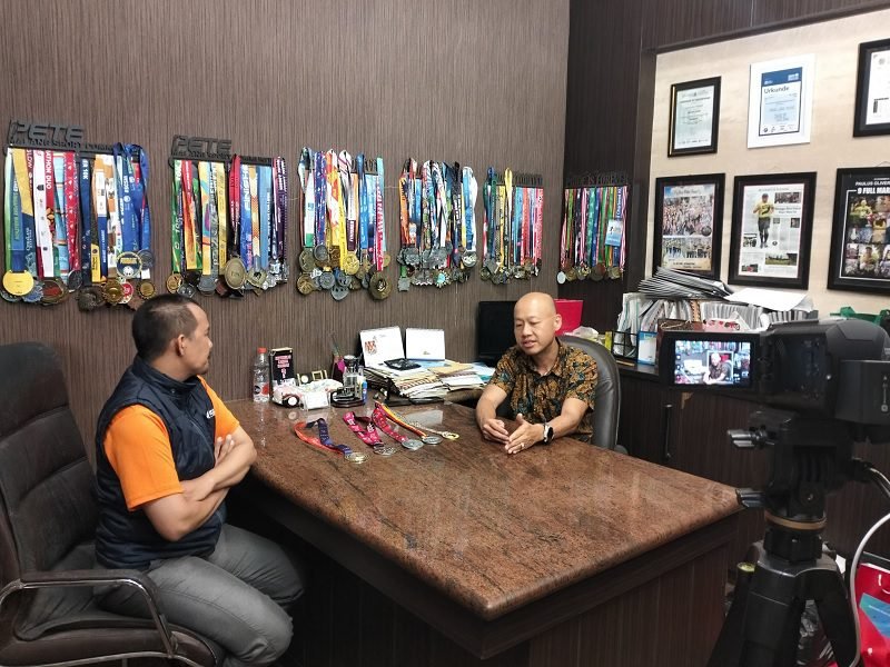 TURUNKAN BERAT BADAN JADI MOTIVASI PAULUS OLIVER DALAMI HOBI LARI