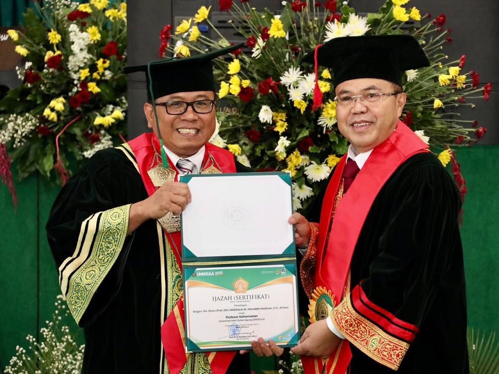 PROF HOIRUDIN HASIBUAN, EKS KAPOLRESTA MALANG KOTA JADI GURU BESAR SPESIALIS KAJIAN TERORISME