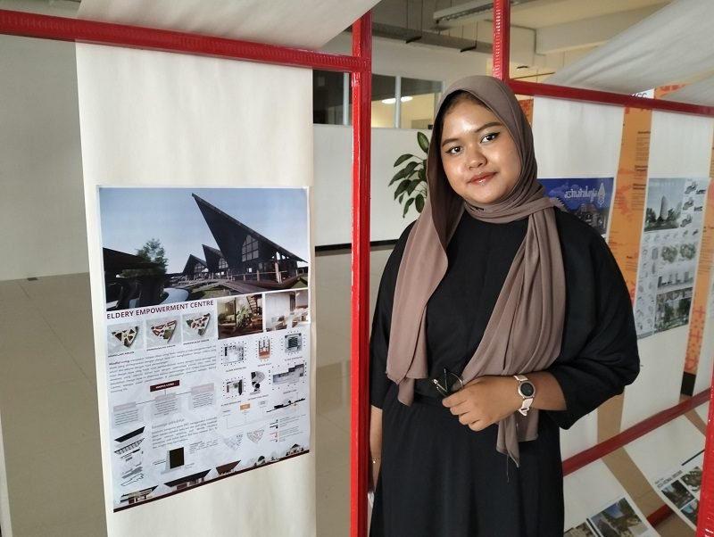 MAHASISWA ARSITEK UIN MALANG CIPTAKAN KARYA DESAIN BANGUNAN RAMAH LANSIA
