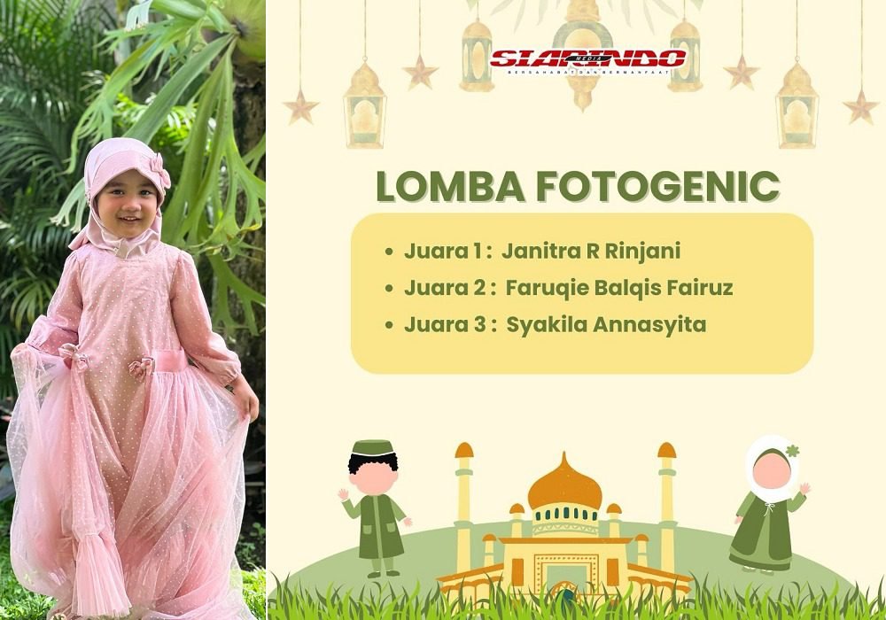 SISWI KB-BA RESTU 1 MALANG SABET JUARA SATU LOMBA FOTOGENIK EVENT CREATIVITY KIDS 2024