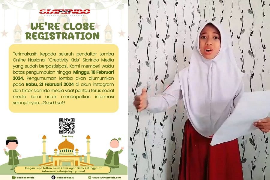 EVENT CREATIVITY KIDS RESMI DITUTUP, PULUHAN PESERTA DARI PENJURU TANAH AIR TAMPILKAN BAKAT TERBAIK