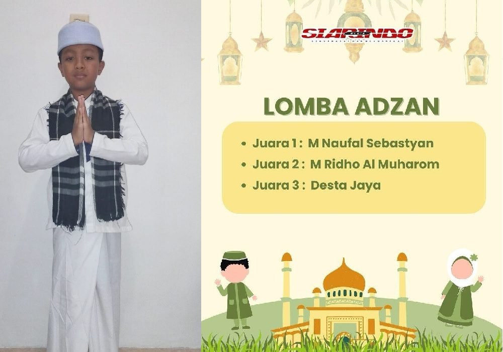SISWA SDN BANDUNGREJOSARI 2 RAIH JUARA PERTAMA LOMBA AZAN CREATIVITY KIDS 2024