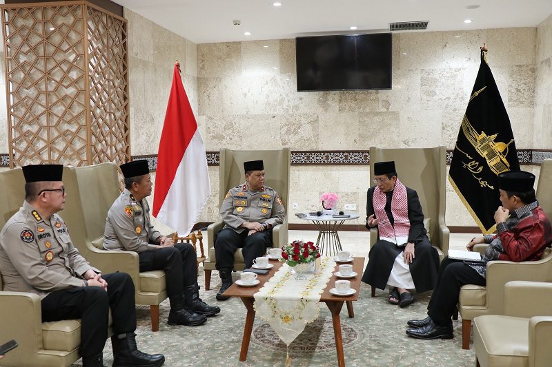 TERIMA TIM OPS NCS POLRI, KH NASARUDDIN UMAR: MASJID ISTIQLAL JADI JEMBATAN PEMERSATU BANGSA