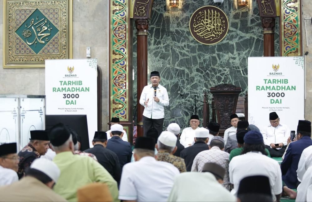 TARHIB RAMADHAN BERSAMA 3.000 DA'I, BAZNAS OPTIMALKAN PENINGKATAN LITERASI ZAKAT