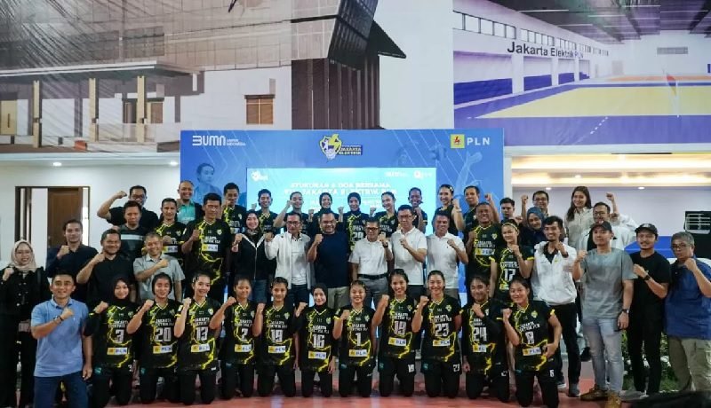 BERTABUR ATLET VOLI TOP NASIONAL, JAKARTA ELEKTRIK PLN KIAN OPTIMISTIS HADAPI PROLIGA 2024