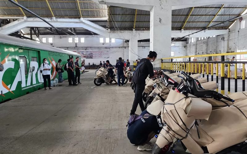 1841-Angkutan Motor Gratis KAI KAI DUKUNG PROGRAM MOTOR GRATIS DJKA KEMENHUB