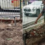 TERBUNGKUS SPANDUK DAN KARUNG, KERANGKA MANUSIA DITEMUKAN DI GADING ASRI, KLOJEN
