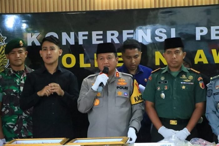 POLRES NGAWI BERHASIL AMANKAN PELAKU TIPU GELAP NASABAH BANK JATIM