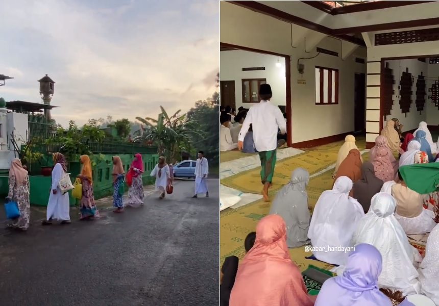 2003-Jemaah Aolia solat Ied lebih awal JEMAAH AOLIA RAYAKAN LEBARAN BEBERAPA HARI LEBIH AWAL