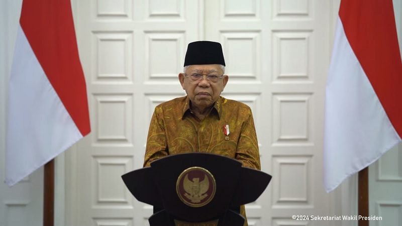 RAYAKAN IDUL FITRI 1445 H, WAPRES AJAK UMAT ISLAM JAGA SPIRIT KASIH DAN MURAH HATI