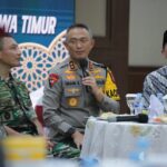 SAMBUT MAY DAY, KAPOLDA JATIM AJAK SERIKAT BURUH JAGA SITKAMTIBMAS