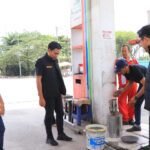 JELANG LEBARAN, POLRES TUBAN CEK SPBU DAN SPPBE PASTIKAN STOK AMAN