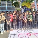 RIBUAN BURUH DAN MAHASISWA MALANG DESAK 6 TUNTUTAN DALAM AKSI MAY DAY