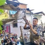PEDULI ATLET KOTA MALANG, PJ WALI KOTA MALANG RENOVASI RUMAH DOBRAK ARTER
