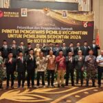RESMI DILANTIK, PANITIA PENGAWAS PEMILU KECAMATAN UNTUK PILKADA SERENTAK 2024 SE-KOTA MALANG