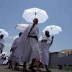 SUHU DI MAKKAH TEMBUS 42 DERAJAT CELCIUS, JEMAAH JANGAN LUPA GUNAKAN APD