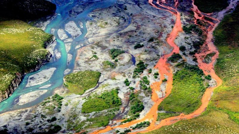 MENGAPA SUNGAI DI ALASKA BERUBAH WARNA JADI ORANYE? INI PENJELASANNYA