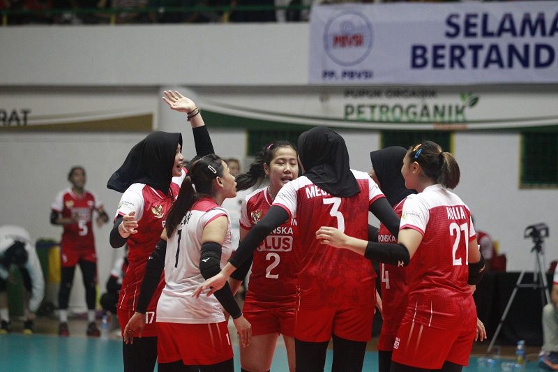 BERMATERIKAN PEMAIN MUDA, TIMNAS VOLI PUTRI SIAP BERLAGA DI AVC CHALLENGE 2024