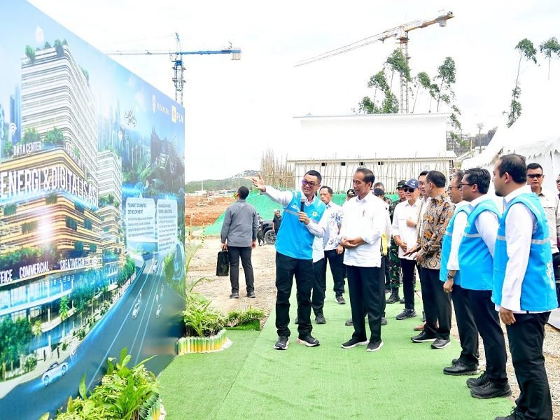 PRESIDEN JOKOWI MINTA OPTIMALKAN PEMANFAATAN ENERGI HIJAU DI IKN