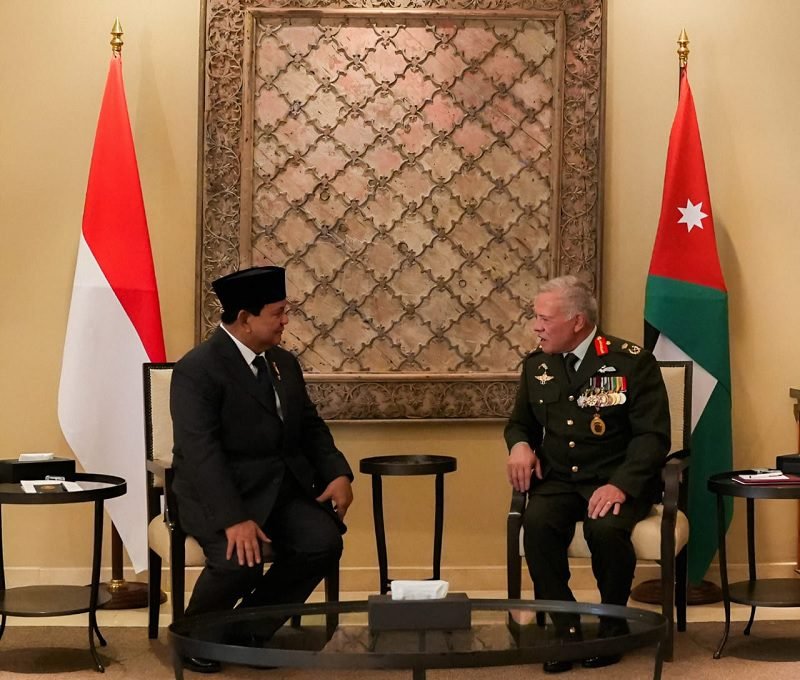 PRABOWO SUBIANTO TEMUI RAJA YORDANIA, INI YANG DIBAHAS