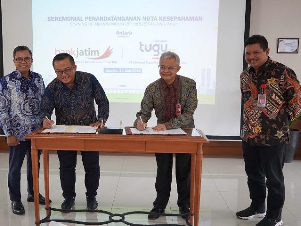 BANK JATIM PERLUAS KERJA SAMA DENGAN TUGU INSURANCE
