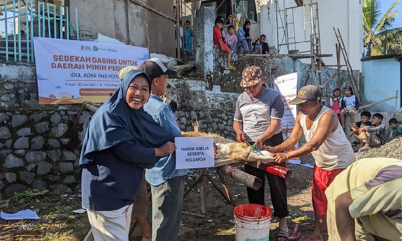 TERNAKPARK BERSAMA DONATUR BAGIKAN 369 KAMBING UNTUK WARGA WONOSALAM JOMBANG