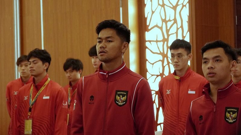 Tim putra indoor handball AUG ke-21