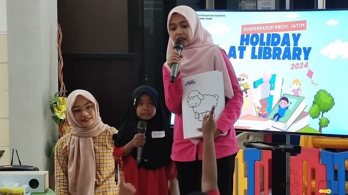 SAMBUT LIBUR SEKOLAH, DISPERPUSIP JATIM SIAPKAN ‘HOLIDAY AT LIBRARY’